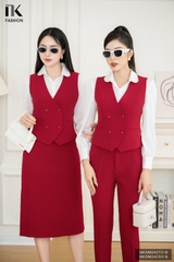 Áo ghile 7 mảnh cơi túi sang xin hợp thu NKSM2407018