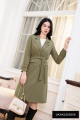 Áo Măng Tô Dáng Dài Thiết Kế Sang Trọng, Lịch Sự UKAK2309008