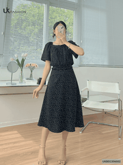 Set chân váy xòe xếp và áo 2 UK Fashion Sang Trọng Và Thanh Lịch UKBD2306002