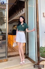 Quần Sooc 2 Túi Chéo Công Sở Đi Học Form Xinh Tôn Dáng UNQU2304004