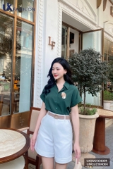 Quần Sooc 2 Túi Chéo Công Sở Đi Học Form Xinh Tôn Dáng UNQU2304004