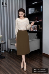 Chân Váy A Dáng Dài Basic NKCV2304001