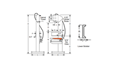 Máy ép thủy lực, hình chữ C, hồi về bằng lò xo, 25 tấn_SP Series