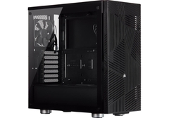 Case Corsair 275R Airflow Tempered Glass (CC-9011181-WW) (Đen) Sẵn 3 Fan Led