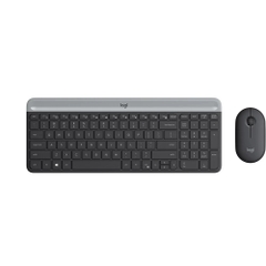 Bàn phím + Chuột không dây Logitech MK470 Slim (Đen)