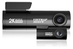 Camera hành trình Vietmap KC01 độ phân giải 2K, kết nối Wifi 5Ghz