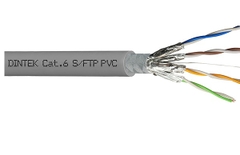 Cáp mạng Dintek CAT.6A S/FTP (1105-06027, 305 mét/cuộn)