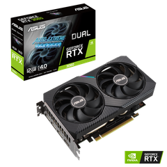 ASUS Dual GeForce RTX 3060 V2 12GB GDDR6 (LHR)