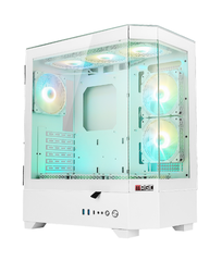 Thùng máy Magic Vila Ultra - Trắng | E-ATX sẵn 3 Fan
