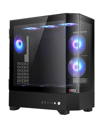 Thùng máy Magic Vila Ultra - Đen | E-ATX sẵn 3 Fan