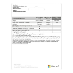 Office Home and Student 2019 English APAC EM Medialess P6 (79G-05143)