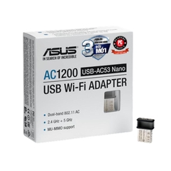 Card mạng wifi USB Asus USB-AC53 Nano chuẩn AC