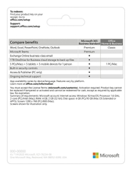 Office Home and Business 2019 English APAC EM Medialess (T5D-03302)