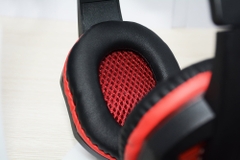 Tai nghe Over-ear SoundMAX AH 314 (Đen,Đỏ)