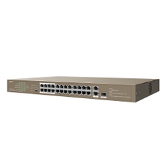 Rackmount Switch With 24-Port PoE TEF1126P-24-250W