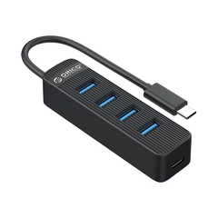 Bộ chia Type C ra 4 cổng USB 3.0 Orico TWC3-4A-BK-EP