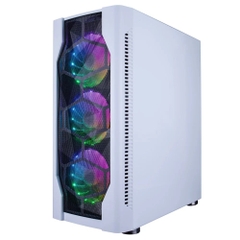 Vỏ case 1st Player DK D4 RGB (White) sẵn 4 FAN LED