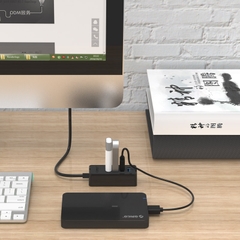 Bộ chia USB HUB 4 cổng 3.0 Orico W5P-U3-30