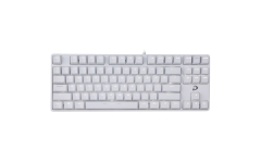 Bàn Phím Cơ Dare-U EK87 White Ice Blue Gaming Red Switch TKL (Trắng)