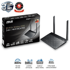 Router Wifi Repeater ASUS RT-N12+ Chuẩn N300