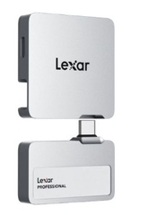 Ổ cứng SSD di động Lexar Professional Go with Hub SL400 2TB Silver LSL400S002T-RNSNG