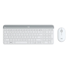 Bộ bàn phím chuột không dây Logitech MK470 USB-Wireless (Màu trắng)