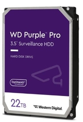 Ổ CỨNG HDD WD PURPLE PRO 22TB 3.5 INCH, 7200RPM,SATA, 512MB CACHE (WD221PURP)