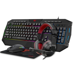 Combo bàn phím - Chuột Gaming - Tai nghe - Lót chuột Havit KB501CM