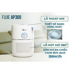 Máy lọc không khí thông minh kết nối Wifi FujiE AP300