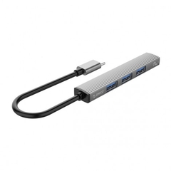 Bộ chia Type C ra 4 cổng USB 3.0 & 2.0 Orico AH-13-GY-BP