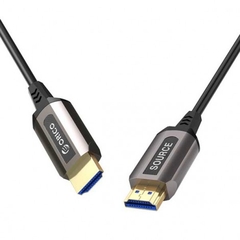 Cáp HDMI ver2.0 Lõi dây cáp quang (Fiber-optic Cable) Orico GHD701-100-BK