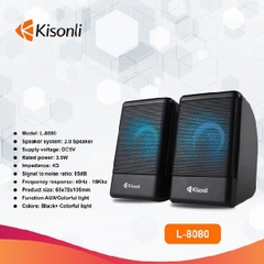 Loa vi tính Kisonli 2.0 L-8080