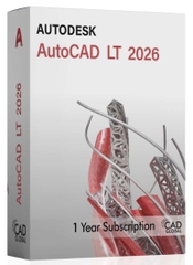 Phần Mềm AutoCAD LT 2026 Commercial New Single-user ELD Annual Subscription 12 Tháng