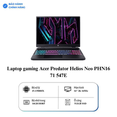 Laptop gaming Acer Predator Helios Neo PHN16 71 547E