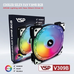 Fan VSP V309B LED RGB