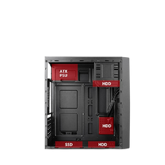 Vỏ nguồn máy tính VSP 3709A không FAN