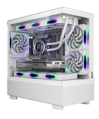 Vỏ case Magic Mix Tower Pro White (Full M-ATX) sẵn 3 Fan