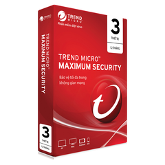 Phần mềm diệt Virus Trendmcicro Maximun Security 3PC