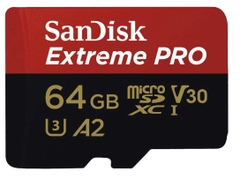 Thẻ Nhớ MicroSDXC SanDisk Extreme Pro V30 A2 64GB 200MB/s SDSQXCU-064G-GN6MA