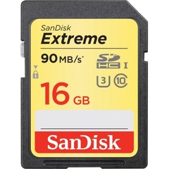 Thẻ nhớ SD SanDisk Extreme 16GB - 90MB/s SDSDXNE-016G-GNCIN