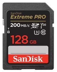 Thẻ nhớ SDXC SanDisk Extreme Pro U3 V30 128GB 200MB/s SDSDXXD-128G-GN4IN