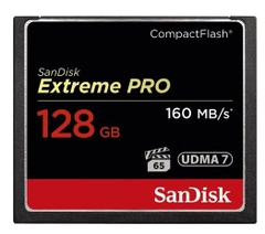 Thẻ Nhớ CompactFlash (CF) SanDisk Extreme Pro 128GB 1067X SDCFXPS-128G-X46