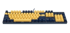 Bàn phím cơ gaming có dây Rapoo V500 Pro màu vàng xanh (Yellow Blue)