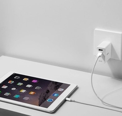 Củ sạc Rapoo PA65 65W 2 cổng (USB-C + USB-A) màu trắng PA65-White