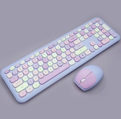 Bộ bàn phím và chuột không dây Mofii Sweet Keyboard Mouse Combo Mixed Color 2.4G Wireless
