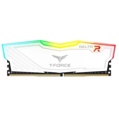 Ram TeamGroup T-Force Delta Đen/Trắng RGB 32GB | 1 x 32GB, DDR4, 3600 MHz