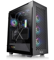 Case Thermaltake Divider 500 TG Air Black Sẵn 2 Fan (Không Led)