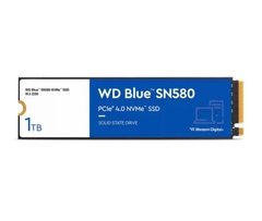 Ổ Cứng SSD WD Blue SN580 1TB M.2 NVMe PCIe Gen4 (WDS100T3B0E)