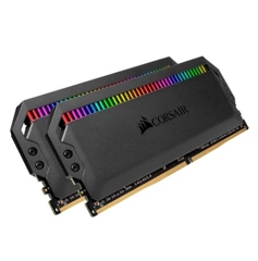 Bộ nhớ trong Corsair DDR4, 3200MHz 16GB 2x8GB DIMM, XMP 2.0, DOMINATOR PLATINUM RGB Black/White Heatspreader, RGB LED, 1.35V