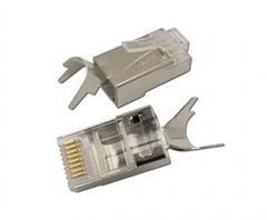 Đầu mạng RJ45 CAT.6A DINTEK, Cat.7 S-FTP - shielded bọc kim loại chống nhiễu (1501-88046)